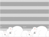 Двухсторонний коврик 180x200x1см Коалы/Слоники за хвостики от компании "Кореал - Настоящая Корея"