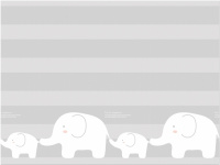 Двухсторонний коврик 180x200x1см Коалы/Слоники за хвостики от компании "Кореал - Настоящая Корея"