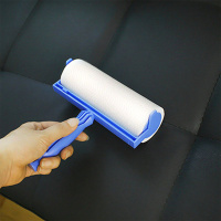 Многоразовый ролик для одежды Sun's (Солнце) 160 T-ручка со сменным блоком (10 м, 64 листа)  от компании "Кореал - Настоящая Корея"