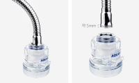 Кухонная насадка-фильтр AquaDuo (АкваДу) SF-1000 для гибкого смесителя от компании "Кореал - Настоящая Корея"