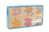 Портативный коврик 140x200x1см Слонята от компании "Кореал - Настоящая Корея"