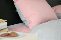 Комплект постельного белья GOCHU Solido (Солидо) Q розовый 2003