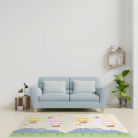 Портативный коврик 140x200x1 см Малышарики от компании "Кореал - Настоящая Корея"