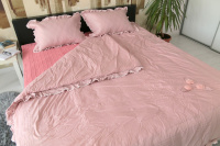Комплект постельного белья GOCHU (Верди) K розовый