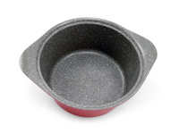 Кастрюля 4,6 л. Ecoramic (Экологичный) 24 см (розовая) с каменным антипригар. покрытием с крышкой от компании "Кореал - Настоящая Корея"