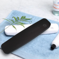 Ультрафиолетовый стерилизатор зубных щеток O2 CARE (УХОД) BS-4100 черный от компании "Кореал - Настоящая Корея"