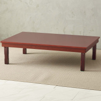 Корейский стол 1200*800 красное дерево КРАСНЫЙ НОВЫЙ от компании "Кореал - Настоящая Корея"