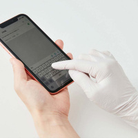 Перчатки нитриловые гипоаллергенные Chef Gloves Clean Wrap (Поварские перчатки Клеан Врап) (60 шт.) от компании "Кореал - Настоящая Корея"