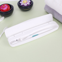 Ультрафиолетовый стерилизатор зубных щеток O2 CARE (УХОД) BS-4100 черный от компании "Кореал - Настоящая Корея"