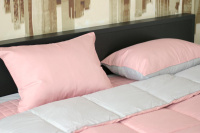 Комплект постельного белья GOCHU Solido (Солидо) Q розовый 2003