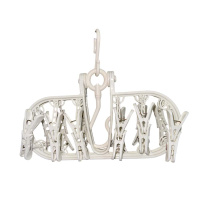 Прищепки на базе для сушки белья "Небо" 24 от компании "Кореал - Настоящая Корея"