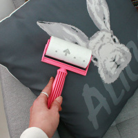 Валик для одежды Sun's 100 T-handle (розовый) со сменным блоком (10 м, 64 листа) от компании "Кореал - Настоящая Корея"