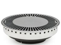 Жаровня гриль бездымная с равномерным нагревом для газовой плиты 38 см. от компании "Кореал - Настоящая Корея"